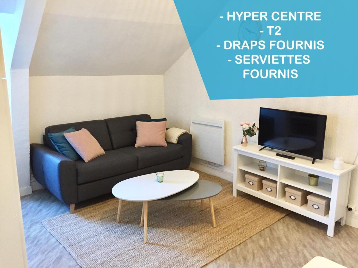 Appartement Bord De Mer Centre-Ville, Proche Gare 프풀리귀앙 외부 사진